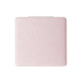thumbnail image 1 of Unique Bargains 1 Pc Square Makeup Mirror for Travel Vacation Pink PU ABS Glass, 1 of 5
