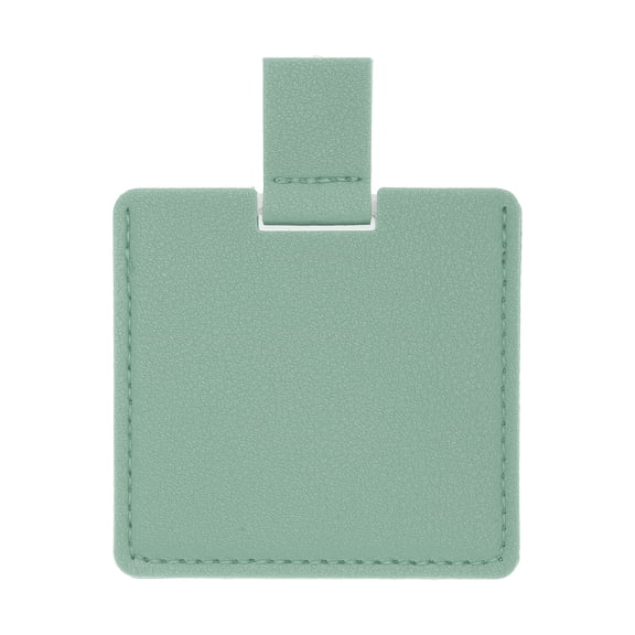 Unique Bargains 1 Pc Square Shape Makeup Mirror Light Green