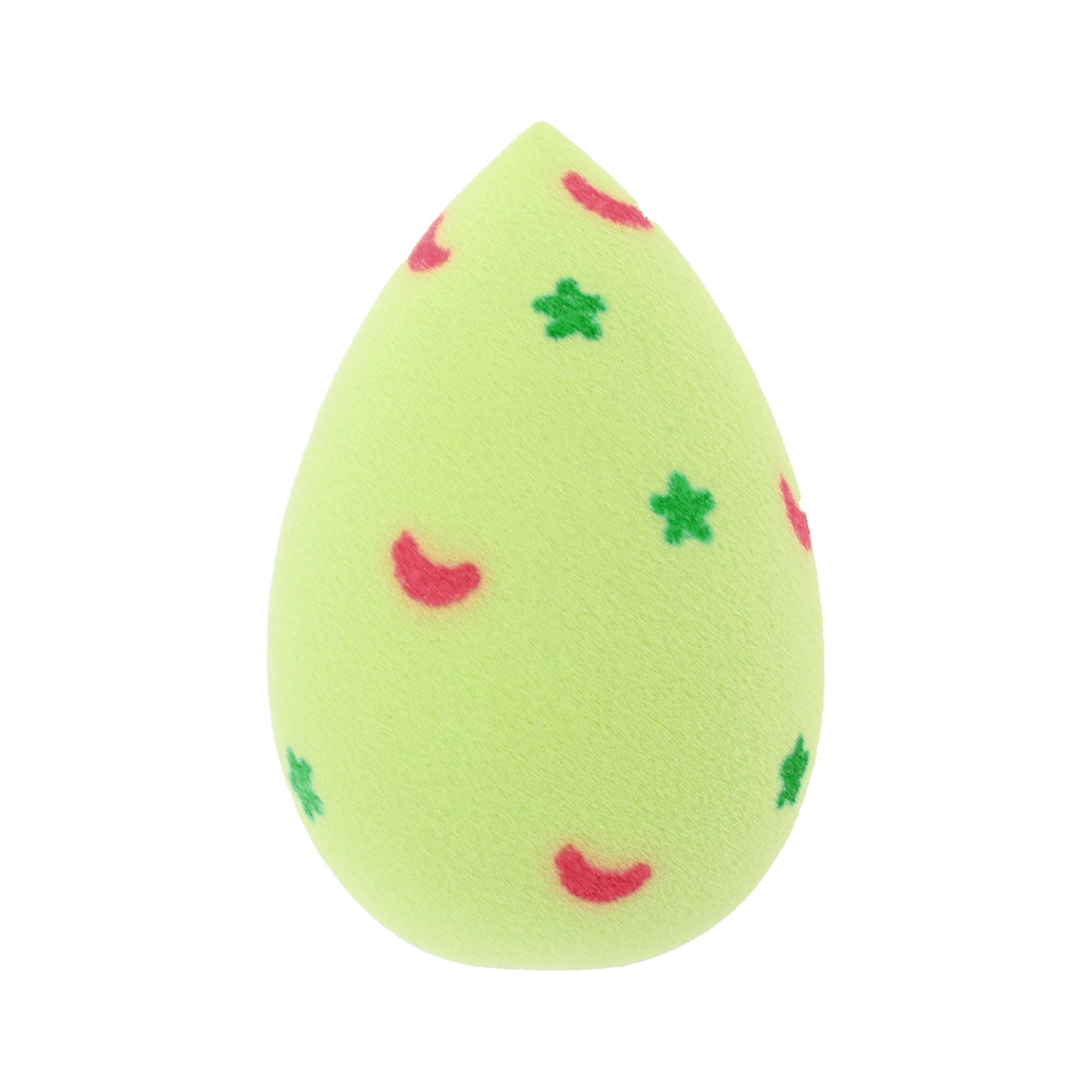 Unique Bargains 1 Pc Star Moon Face Makeup Sponge for Bedrooms Makeup Needs Green