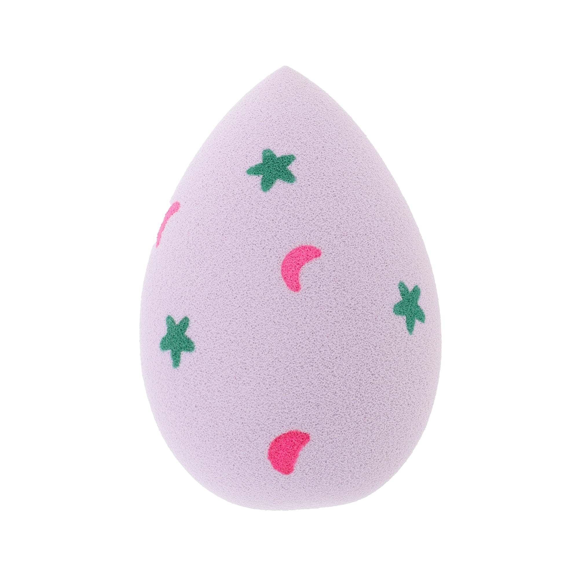 Unique Bargains 1 Pc Star Moon Face Makeup Sponge for Bedrooms Makeup Needs Purple