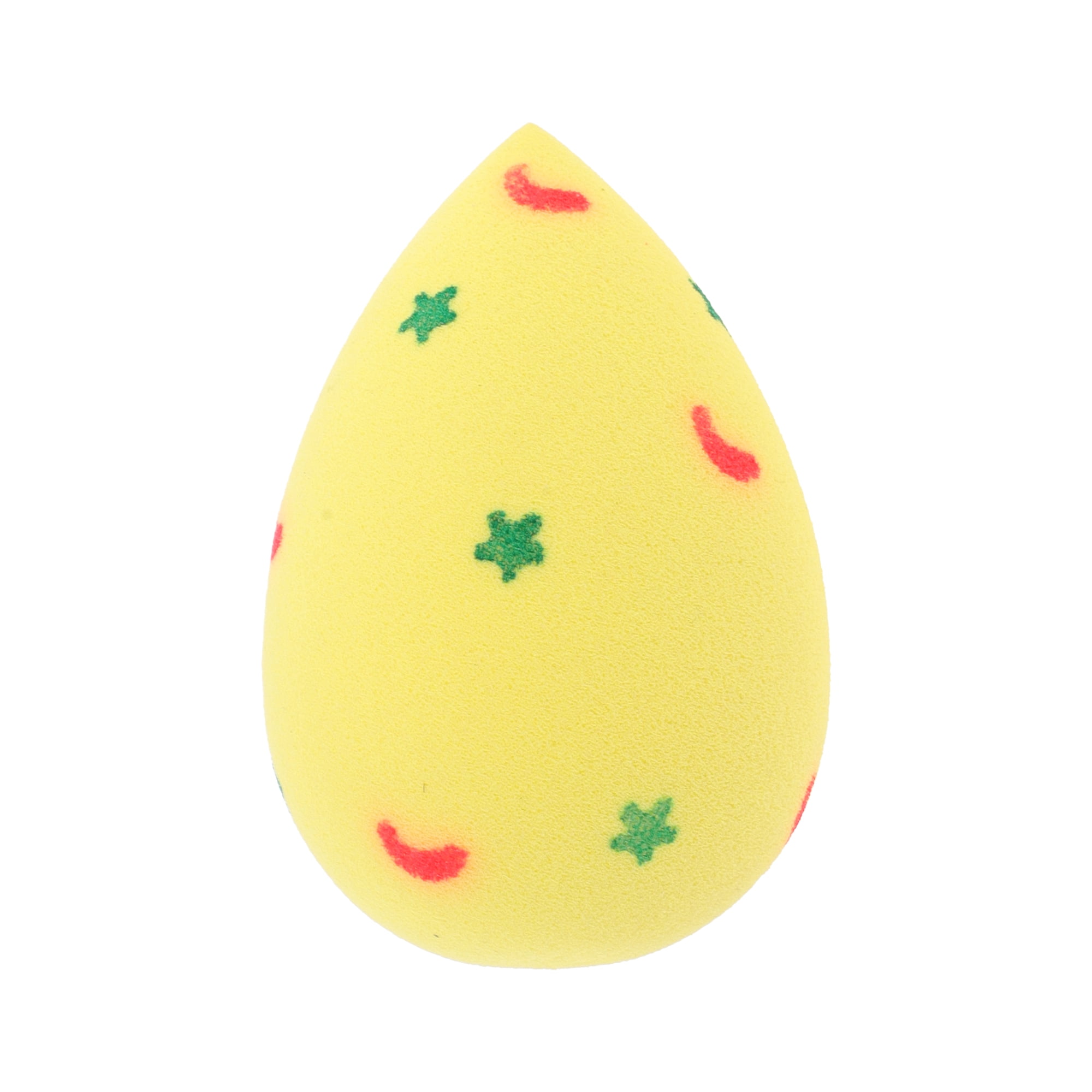 Unique Bargains 1 Pc Star Moon Face Makeup Sponge for Bedrooms Makeup Needs Yellow