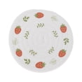 thumbnail image 1 of Unique Bargains 1 Pc Strawberry Pattern Drink Coaster White Red Blended fabric, 1 of 5