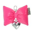 thumbnail image 1 of Unique Bargains 1 Pc Stylish Bow Handbag Charm Bag Accessories Rose Red, 1 of 5