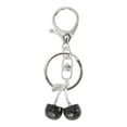 thumbnail image 1 of Unique Bargains 1 Pc Stylish Cherry Handbag Charms Keychains Bag Accessories Black, 1 of 5