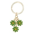 thumbnail image 1 of Unique Bargains 1 Pc Stylish Floral Handbag Charm Bag Accessories 2.76″ Green, 1 of 5