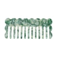 thumbnail image 1 of Unique Bargains 1 Pc Stylish  Portable Marble Pattern Hair Comb for All Hair Types Green, 1 of 5