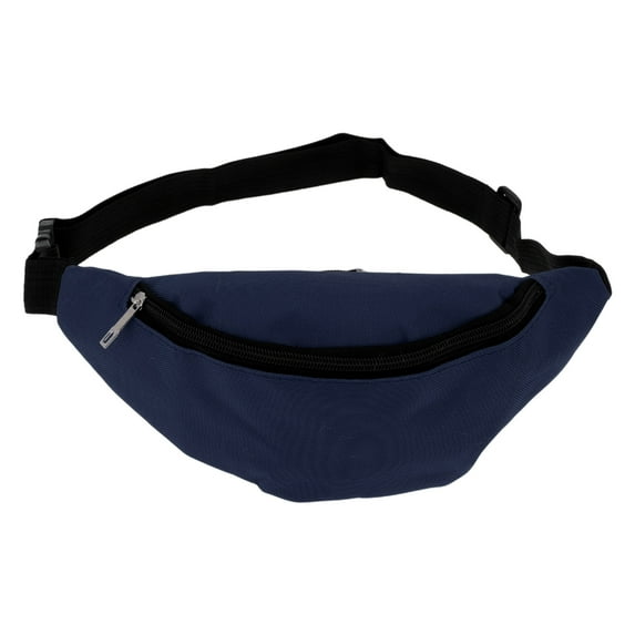 Unique Bargains 1 Pc Stylish Sports Waist Bag Minimalist Fanny Pack for Sports Navy Blue
