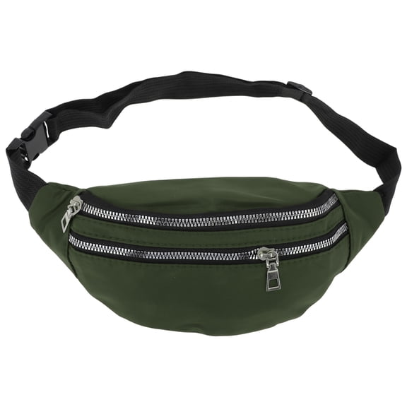 Unique Bargains 1 Pc Stylish Sports Waist Bag Waterproof & Abrasion-Resistant Fanny Pack for Sports Green