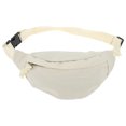 thumbnail image 1 of Unique Bargains 1 Pc Stylish Sports Waist Bag Zipper Fanny Pack for Sports Beige, 1 of 6