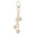 thumbnail image 1 of Unique Bargains 1 Pc Stylish Starfish Pearl Handbag Charm Bag Accessories 4.13″ Pink, 1 of 5