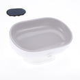 thumbnail image 1 of Unique Bargains 1 Pc Suction Cup Soap Dish Double Layer Gray Soap Dish for Bathroom Kitchen 5.12"x3.54"x2.95", 1 of 6