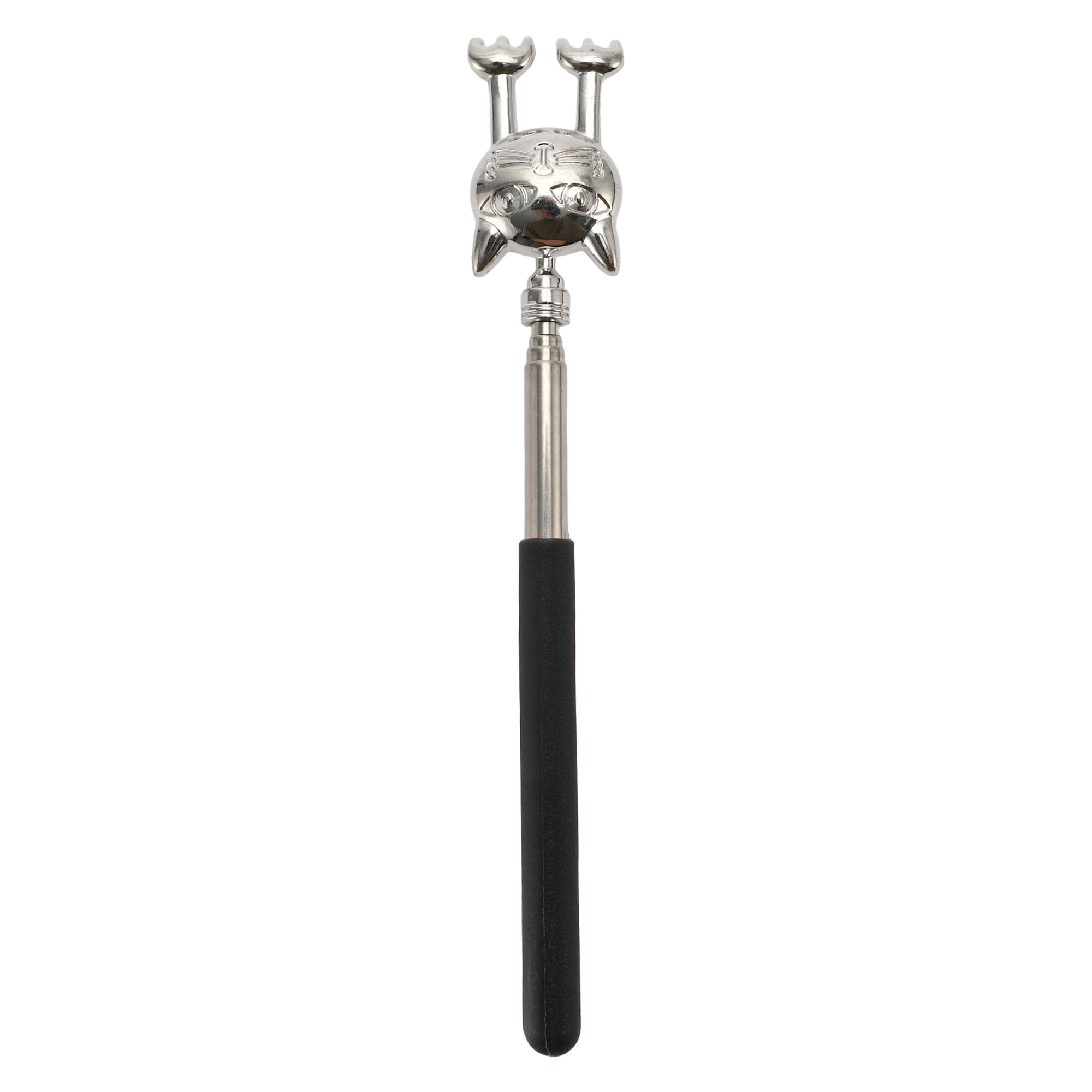 Unique Bargains 1 Pc Telescopic Back Scratcher for Bathroom Business Travel Hotel Black