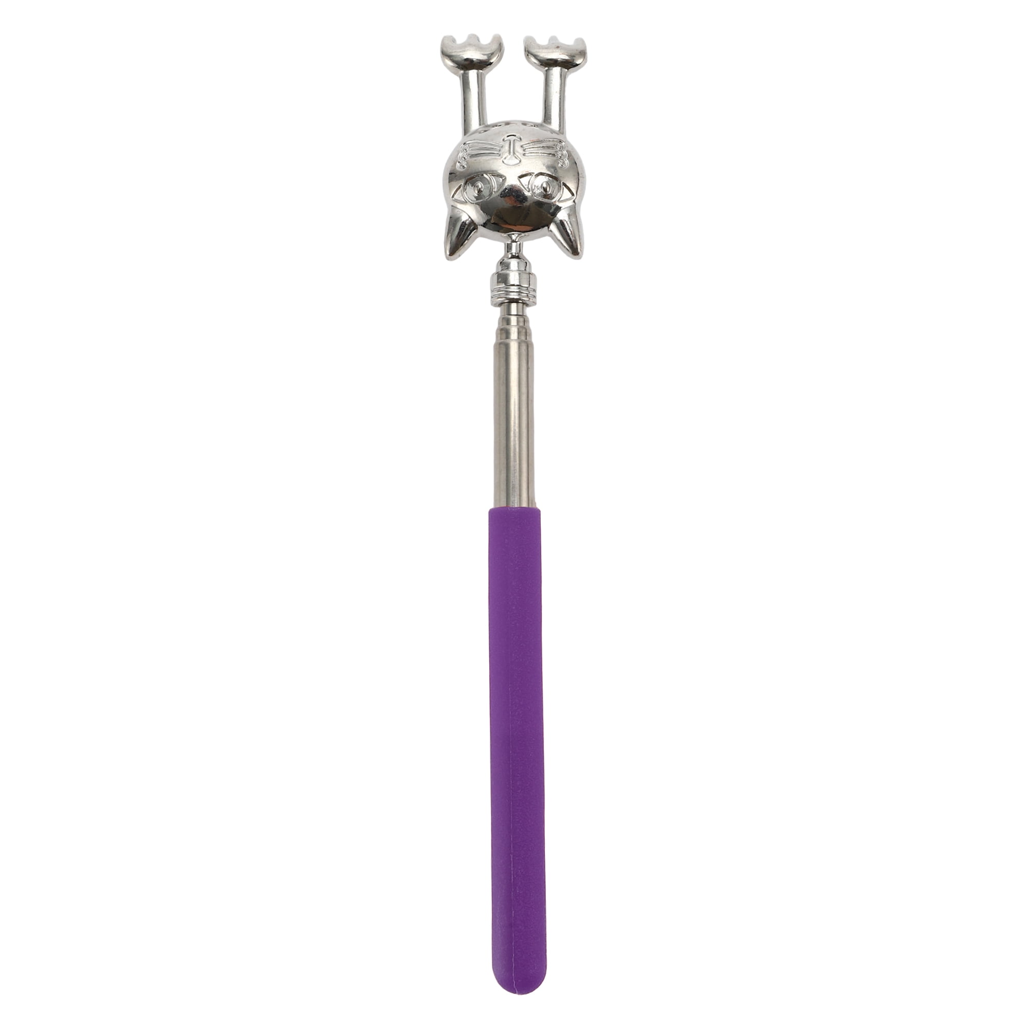 Unique Bargains 1 Pc Telescopic Back Scratcher for Bathroom Business Travel Hotel Purple