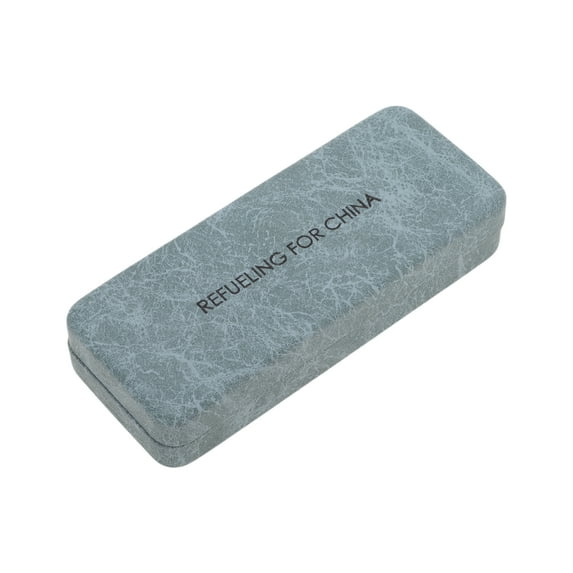 Unique Bargains 1 Pc Textured EyeGlasses Case Durable Eyeglasses Storage Blue