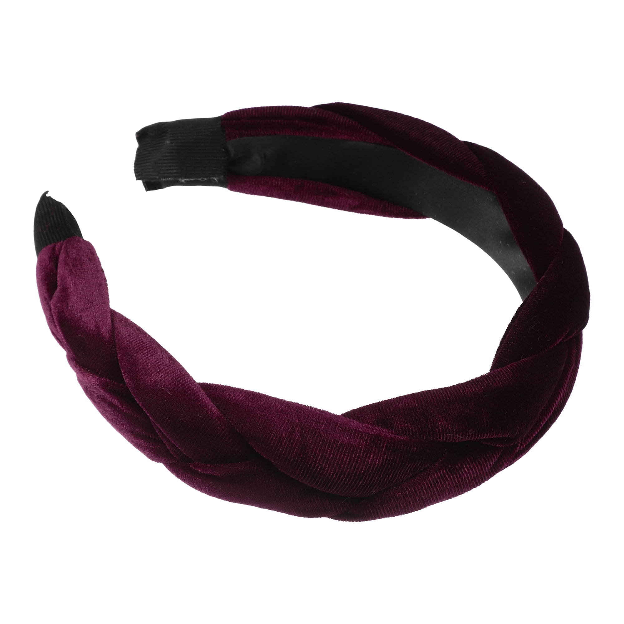 VELVET HAIR BAND BROAD MAROON VELVET HAIR BAND BROAD MAROON