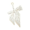 thumbnail image 1 of Unique Bargains 1 Pc Trendy Little Bow Handbag Charm Bag Accessories Cream, 1 of 5