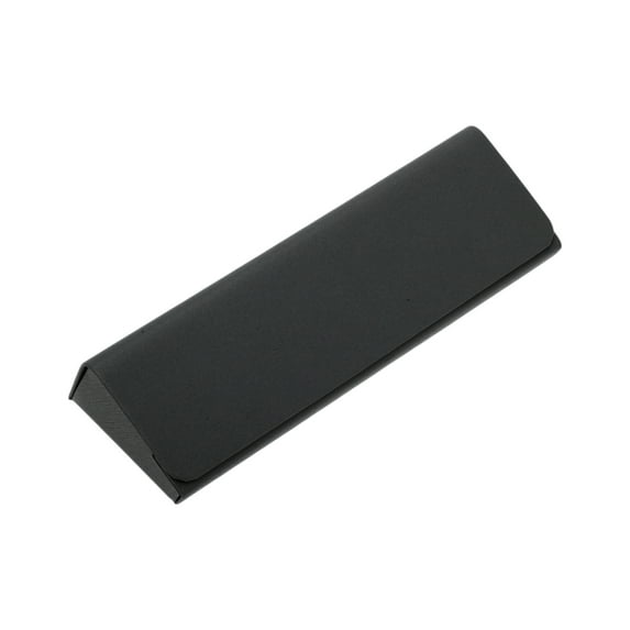 Unique Bargains 1 Pc Triangle Foldable EyeGlasses Case Portable Eyeglasses Storage Black
