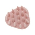 thumbnail image 1 of Unique Bargains 1 Pc Triangle Hair Shampoo Brush for Head Massage 3.15"x3.07"x2.36" Pink, 1 of 6