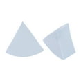 thumbnail image 1 of Unique Bargains 1 Pc Triangle Powder Puff for Travel Dressing Tables Light Blue Synthetic Sponge, 1 of 5