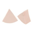 thumbnail image 1 of Unique Bargains 1 Pc Triangle Powder Puff for Travel Dressing Tables Skin Color Synthetic Sponge, 1 of 5