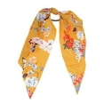 thumbnail image 1 of Unique Bargains 1 Pc Triangle Ribbon Floral Hair Elastic Band for Home Yellow, 1 of 5