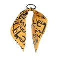 thumbnail image 1 of Unique Bargains 1 Pc Triangle Ribbon Letter Hair Elastic Band for Home Ginger, 1 of 5