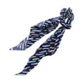 thumbnail image 1 of Unique Bargains 1 Pc Triangle Ribbon Scrunchies Dark Blue, 1 of 5