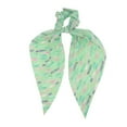 thumbnail image 1 of Unique Bargains 1 Pc Triangle Ribbon Scrunchies for Home Green, 1 of 6