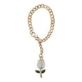 thumbnail image 1 of Unique Bargains 1 Pc Tulip Cup Chain Water Cup Pendant White Alloy, 1 of 5