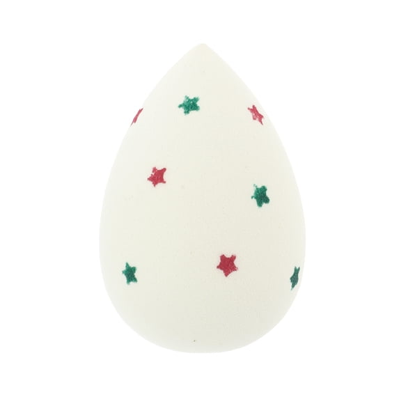 Unique Bargains 1 Pc Two-color Star Makeup Sponge for Makeup Beige