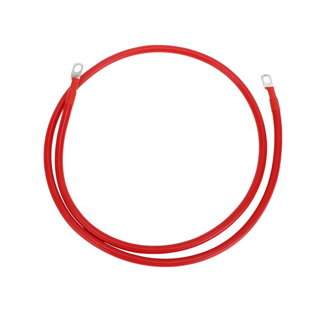 Unique Bargains 1 Pc Universal Battery Inverter Cable 5/16" Lug 4FT