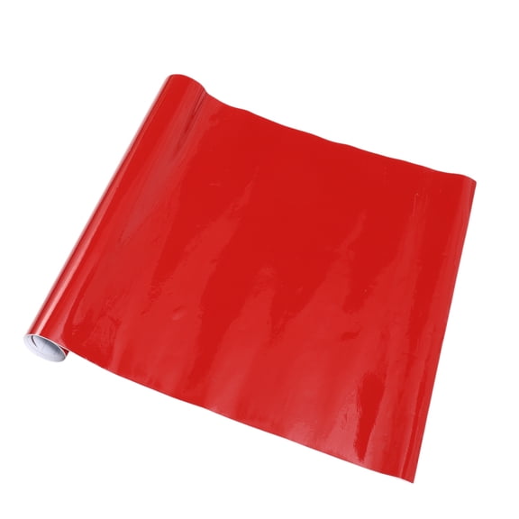 Unique Bargains 1 Pc Universal Car Wrap Film Car Vinyl Wrap Cover Protective Bright Red 1ft x 5ft