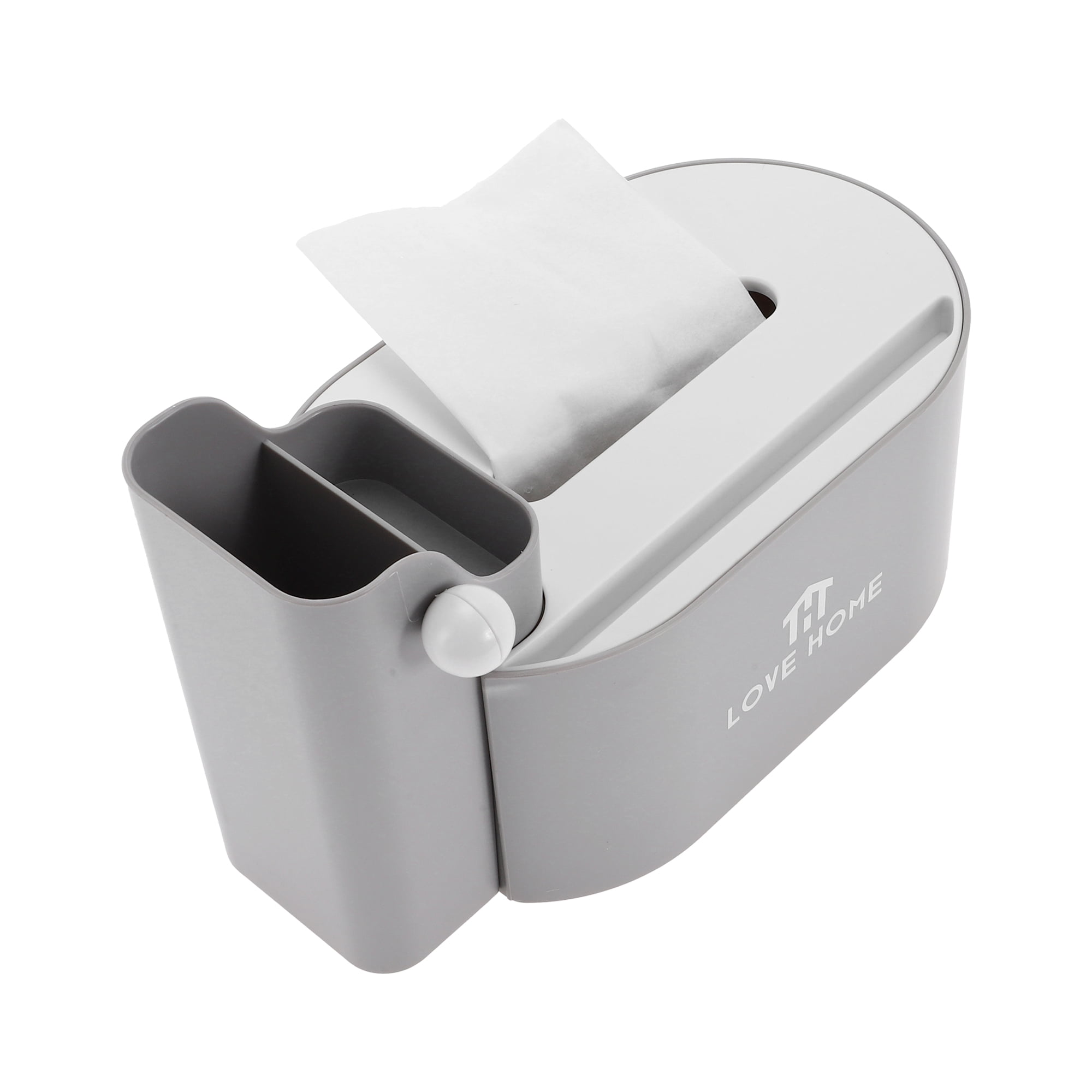 Unique Bargains 1 Pc Versatile Tissue Box Cover [Gray]
