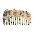 thumbnail image 1 of Unique Bargains 1 Pc Vintage Cute Cat Hair Comb Light Brown Acetate Sheet, 1 of 5