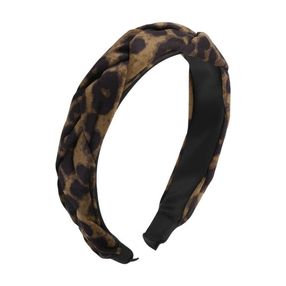Unique Bargains 1 Pc Vintage Fashion Headbands for Women Dark Brown