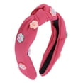 thumbnail image 1 of Unique Bargains 1 Pc Vintage Floral Headbands for Women Rose Red, 1 of 6