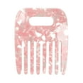 thumbnail image 1 of Unique Bargains 1 Pc Vintage Portable Hair Insert Comb Red Acetate Sheet, 1 of 5