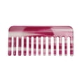 thumbnail image 1 of Unique Bargains 1 Pc Vintage Portable Wide Tooth Comb Colorful Purple Imitation Acetic Acid, 1 of 6