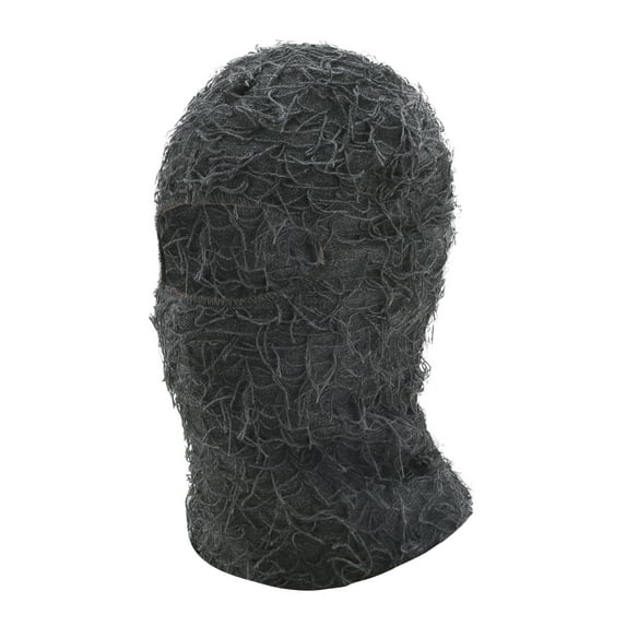 Unique Bargains 1 Pc Warm Face Mask Knitting Balaclava for Cycling Dark Gray