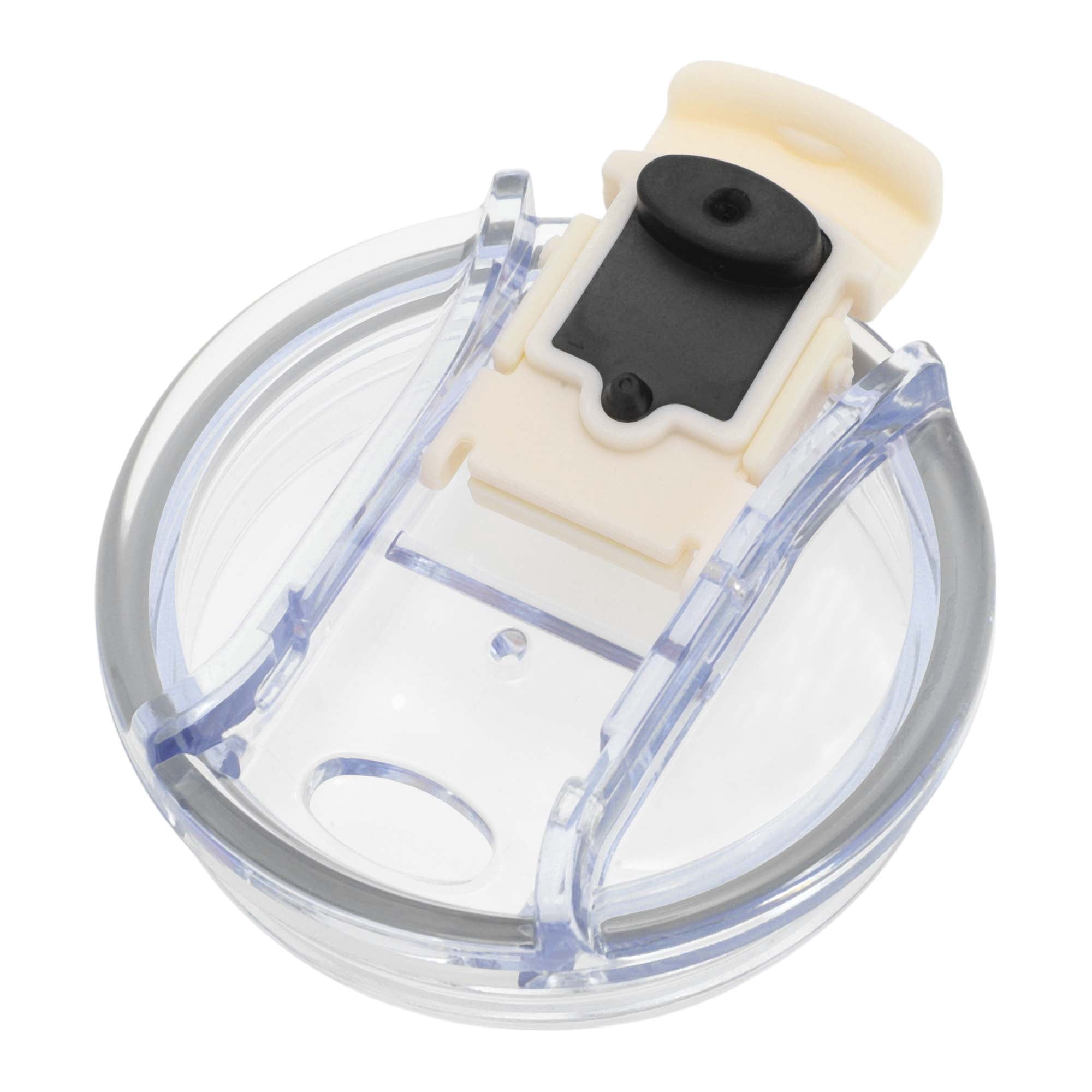 Unique Bargains 1 Pc Washable Tumbler Lid Cream White