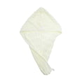 thumbnail image 1 of Unique Bargains 1 Pc Water-absorbent Hair Towel for Bathroom White Coral Fleece, 1 of 3
