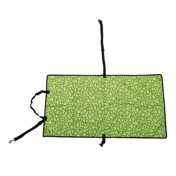 Unique Bargains 1 Pc Waterproof Pet Car Seat Cover for Pet Dog Pattern Green