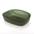 thumbnail image 1 of Unique Bargains 1 Pc Waterproof Soap Holder Double Layer with Cover Green Soap Holder for Bathroom 5.51"x4.13"x1.65", 1 of 6