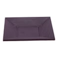 thumbnail image 1 of Unique Bargains 1 Pc Waterproof Soap Holder Trapezoid Purple Soap Holder for Bathroom 3.54"x3.54"x0.51", 1 of 6