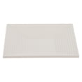 thumbnail image 1 of Unique Bargains 1 Pc Waterproof Soap Holder Trapezoid White Soap Holder for Bathroom 3.54"x3.54"x0.51", 1 of 6