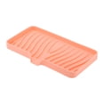 thumbnail image 1 of Unique Bargains 1 Pc Waterproof Soap Holder with Draining Pink Soap Holder for Bathroom 10.04"x5.51"x0.79", 1 of 6