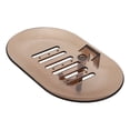thumbnail image 1 of Unique Bargains 1 Pc Waterproof Soap Holder with Hook Brown Soap Holder for Bathroom 5.51"x3.54"x1.73", 1 of 6
