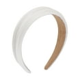 thumbnail image 1 of Unique Bargains 1 Pc Wide Solid Headbands for Women Beige, 1 of 6
