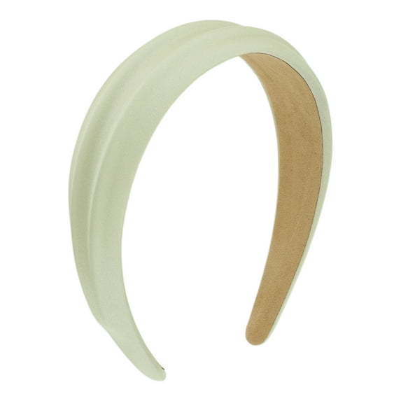 Unique Bargains 1 Pc Wide Solid Headbands for Women Light Green