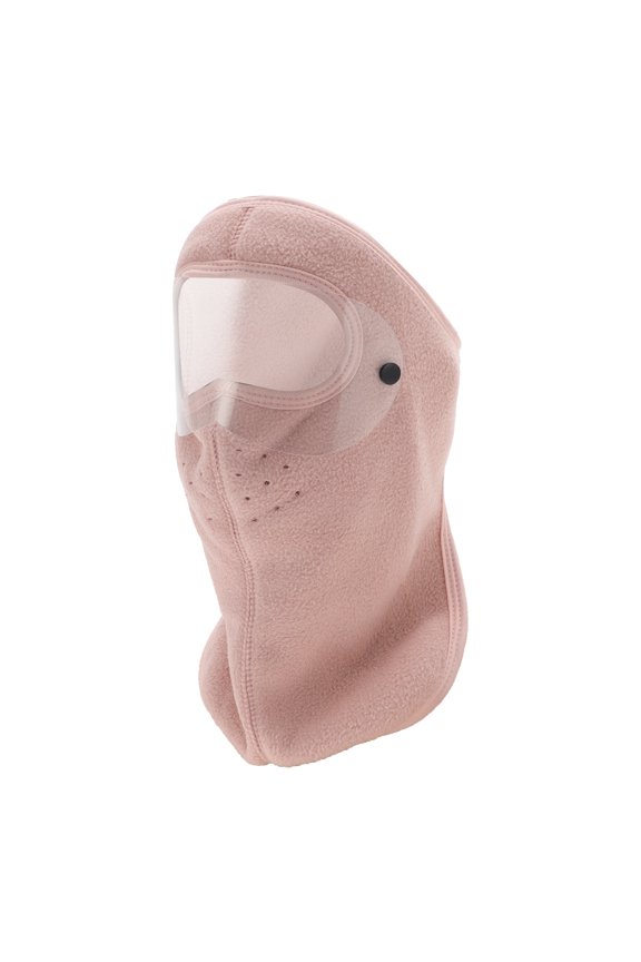 1 Pc Windproof Face Mask Removable Balaclava for Cycling Pink